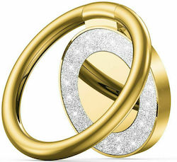 Tech-Protect Magnetic Ring Holder for Mobile Phone Glitter Gold