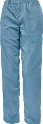 B-Well Batista Unisex Pantaloni medicali Albastru deschis din Bumbac și Poliester