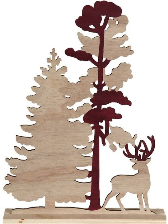 Weihnachtsdekoration Baum 33cm Beige