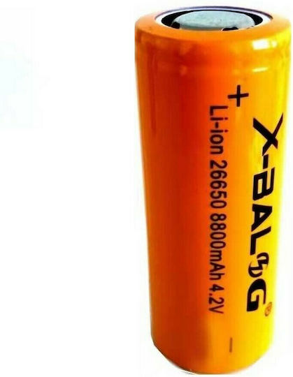 X-Balog B26650 Επαναφορτιζόμενη Μπαταρία 26650 Li-ion 6800mAh 3.7V 1τμχ