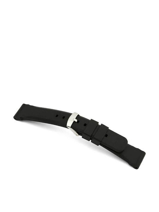 Rios 1931 Kansas Gummi-Armband Schwarz 24mm
