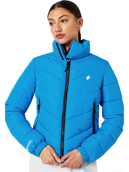 Superdry Women's Short Puffer Jacket for Winter...