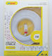 Andowl 3m Flat USB 2.0 to micro USB Cable White (QY-C069A)