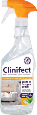 Clinifect Dog Odour & Stain Cleansing Spray Green 500ml