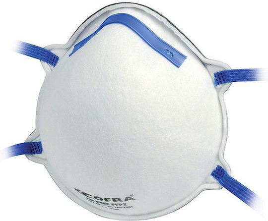 Cofra Protective Mask FFP2 White 1pcs