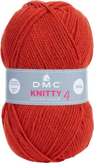 DMC Knitty 4 Acrylic Canelé 280m 100g