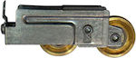 Stamexal Διπλό Ράουλο με Βάση Μεταλλικό 38mm 111-238