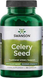 Swanson Celery Seed Maximum Strength 500mg 180 κάψουλες