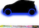 Exterior Decorative Car Lighting System Blue Color