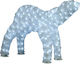 Lianos Illuminated Christmas Plastic Figure Deer Length 45cm