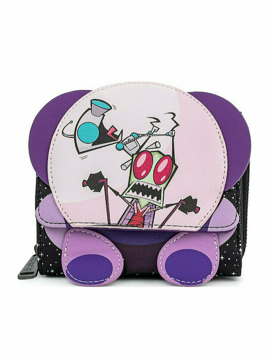 Loungefly Nickelodeon Invader Zim Doom Παιδικό Πορτοφόλι Κερμάτων με Φερμουάρ Nickelodeon Invader Zim Gir Bee