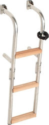 Eval 1 Step Boat Ladder Wooden Replacement Ladder L165 x W38 x T20