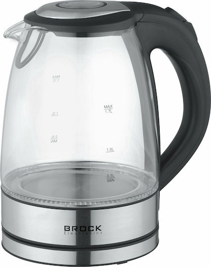Brock WK 2102 BK Reisekessel 1.7Es 2200W Schwarz