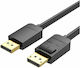 Vention Cable DisplayPort male - DisplayPort male 1m Μαύρο (HACBF)
