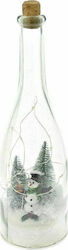 Iliadis Christmas Decorative Bottle Lighted 8.5x28cm