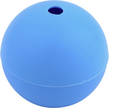 Silicone Ice Cube Tray Sphere Blue ICB-R75