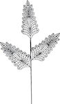 Lianos Christmas Decorative Branch 89cm