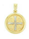 Pendant Kids Talisman Constantine from Gold 9K PD11041