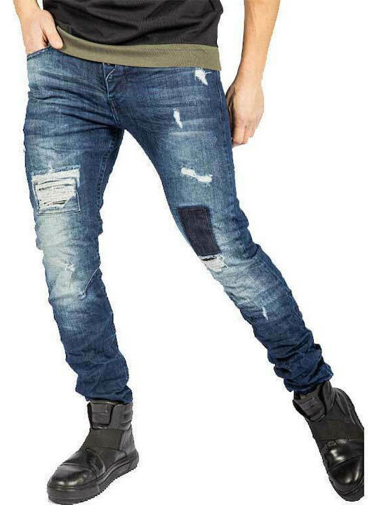 Senior SEN-203 Men's Denim Trousers Blue