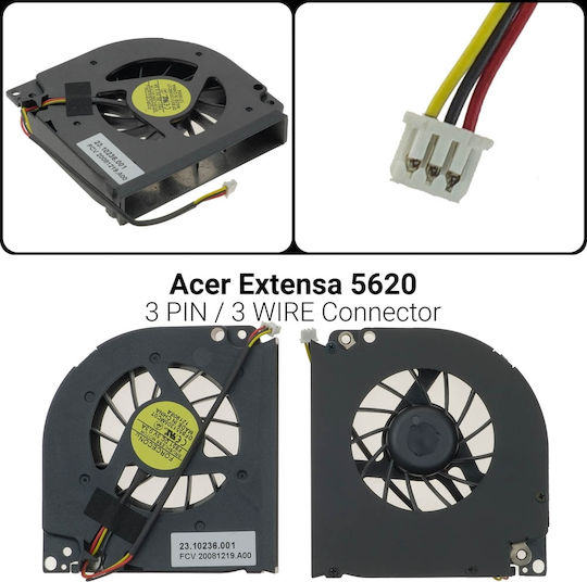 Acer Replacement Laptop Fan for Extensa 5620