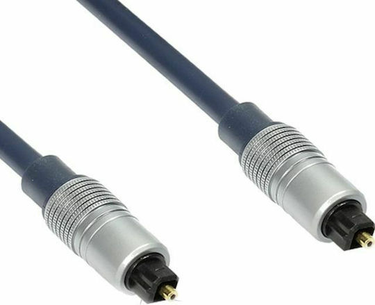 Dynavox Optical Audio Cable TOS male - TOS male Μαύρο 0.5m (206293)