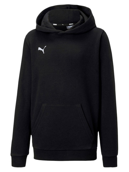 PUMA Kids Sweatshirt with Hood and Pockets Black