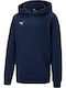 Kids Sweatshirt with Hood and Pockets Navy Blue