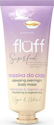 Fluff Kombucha Sleeping Overnight Maske Θρέψης für Körper 150ml