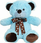 Plush Bear με Πουά Φιόγκο 28 cm