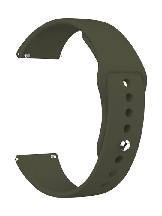 Λουράκι Σιλικόνης Χακί (Samsung Gear 2/Gear Νeo)