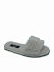 Sorossy Women's Slipper with Fur In Gray Colour