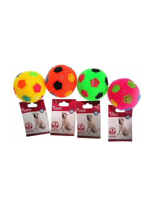 Viosarp Dog Toy Ball Made of Rubber 6cm