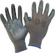 Safety Glofe Nitrile Gray