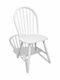 Dining Room Wooden Chair White 46.5x52x94cm 2pcs