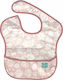 Bumkins Lace Wasserdicht Lätzchen Kunststoff mit Bügelverschluss und Schlaufe & Tasche Mehrfarbig für 24 m+ 330373