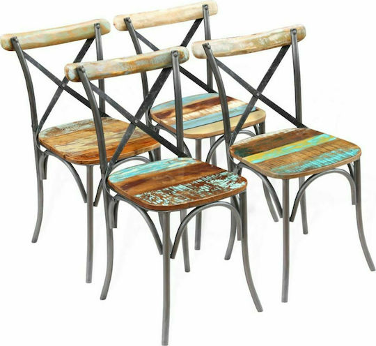 Stühle Cafe Colorful 4Stück 51x52x84cm