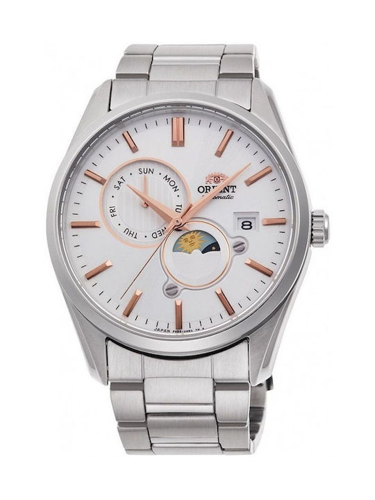 Orient Sports Watch Automatic with Silver Metal Bracelet