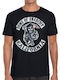 Null T-shirt Sons of Anarchy Black 7037