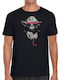 Yoda Dj T-shirt Krieg der Sterne Schwarz Baumwolle 7012