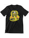 Snake T-shirt Cobra Kai Black Cotton