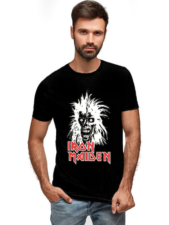 Iron Maiden T-shirt Eiserne Jungfrau Schwarz 8348