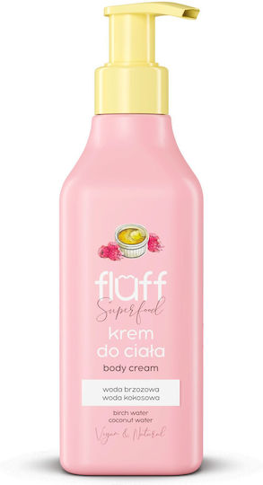 Fluff Creme Brûlée Raspberries Ενυδατική Κρέμα Σώματος για Ξηρές/Πολύ Ξηρές Επιδερμίδες 200ml