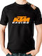 Rock Deal KTM Racing T-shirt σε Μαύρο χρώμα