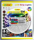 Andowl Αδιάβροχη Ταινία LED Τροφοδοσίας 12V RGB Μήκους 5m Σετ με Τηλεχειριστήριο και Τροφοδοτικό Τύπου SMD5050