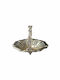 Karvounis Ever Country Decorative Bowl Silver 18x18x23cm