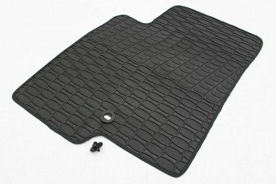 Set of Front and Rear Mats 4pcs for Hyundai Sonata 1999-2001 Black