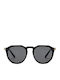 Hawkers Warwick Crosswalk Sunglasses with Black Plastic Frame and Black Lens