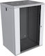 Mirsan Монтиран на стена Кабинет Rack 12U 56.5x45x58см Сив WTC12U45MN.02