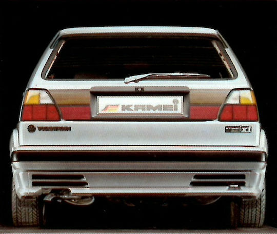 Kamei Spoiler Αυτοκινήτου Πίσω Συμβατό με Volkswagen Golf 1983