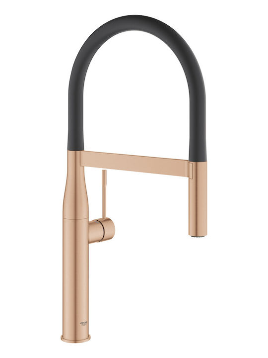 Grohe Essence Ψηλή Μπαταρία Κουζίνας Πάγκου με ...
